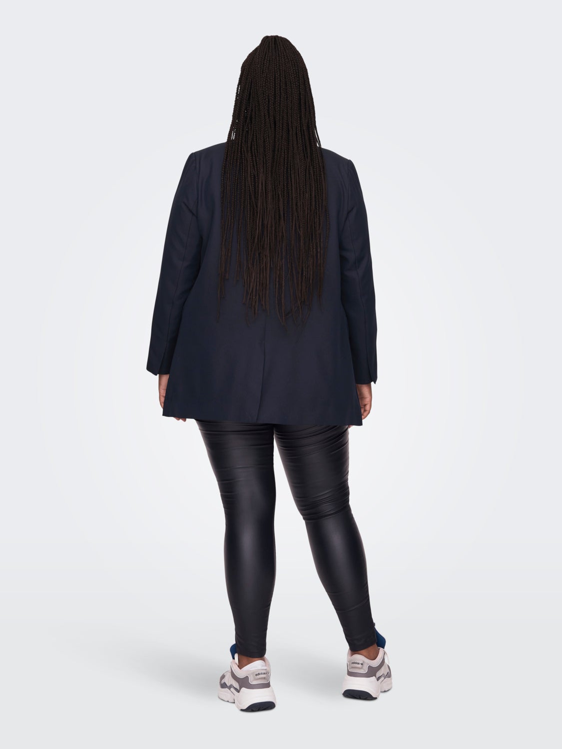 Curvy solid colored Blazer