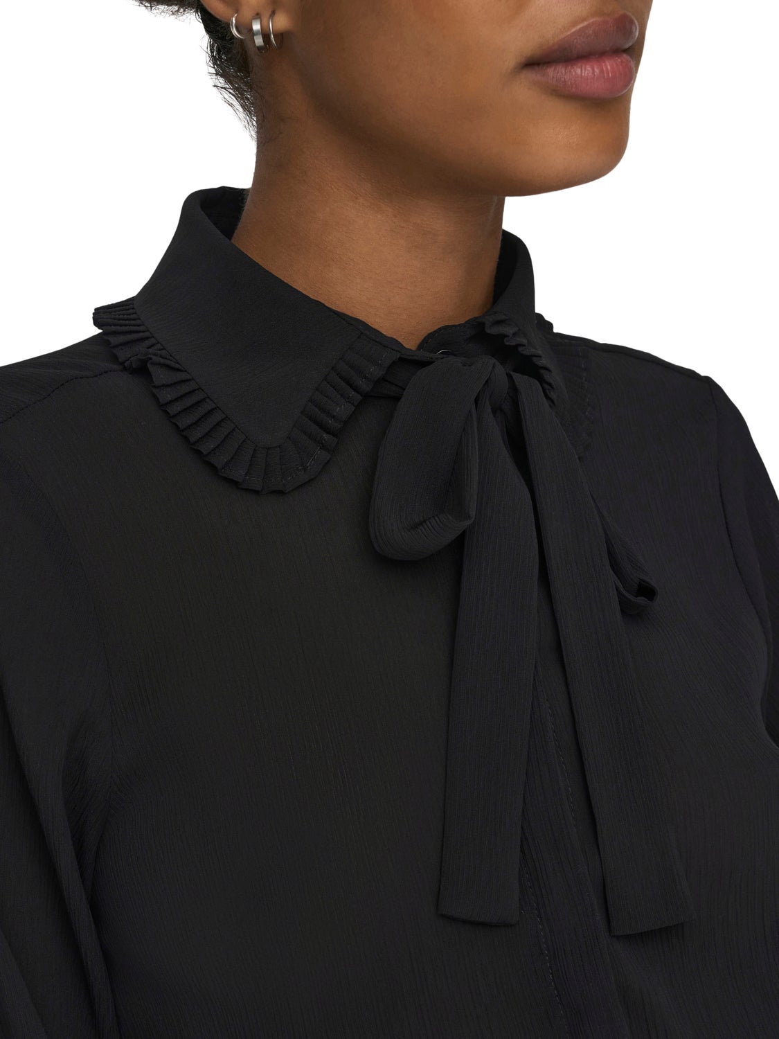 Shirt With Bow Detail