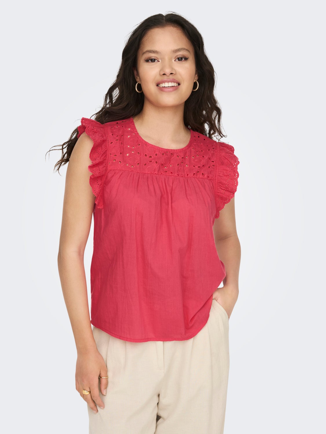 Frill detailed dress