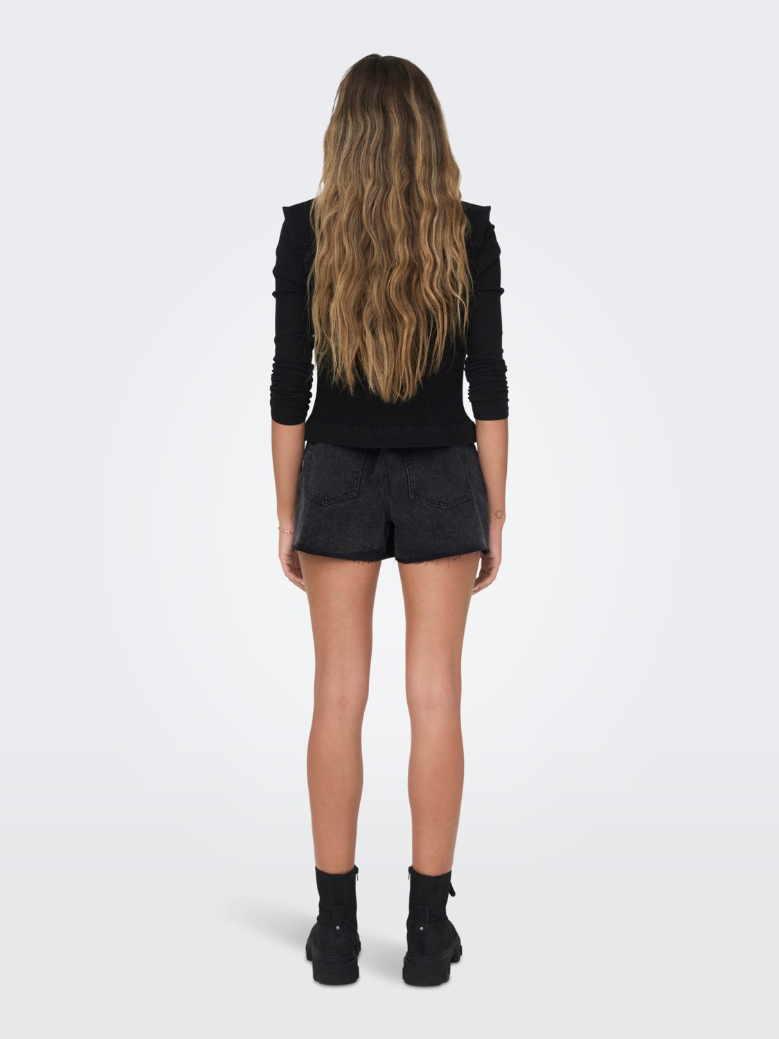 Denim jacket without sleeves