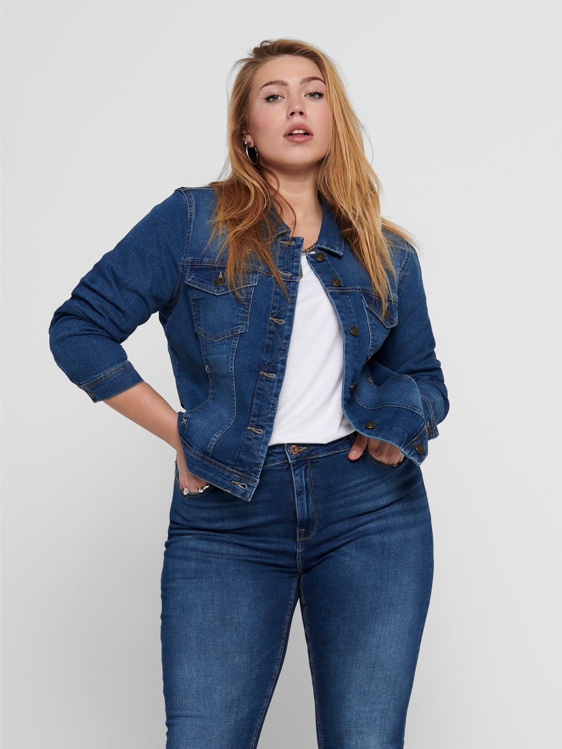 Curvy Denim jacket