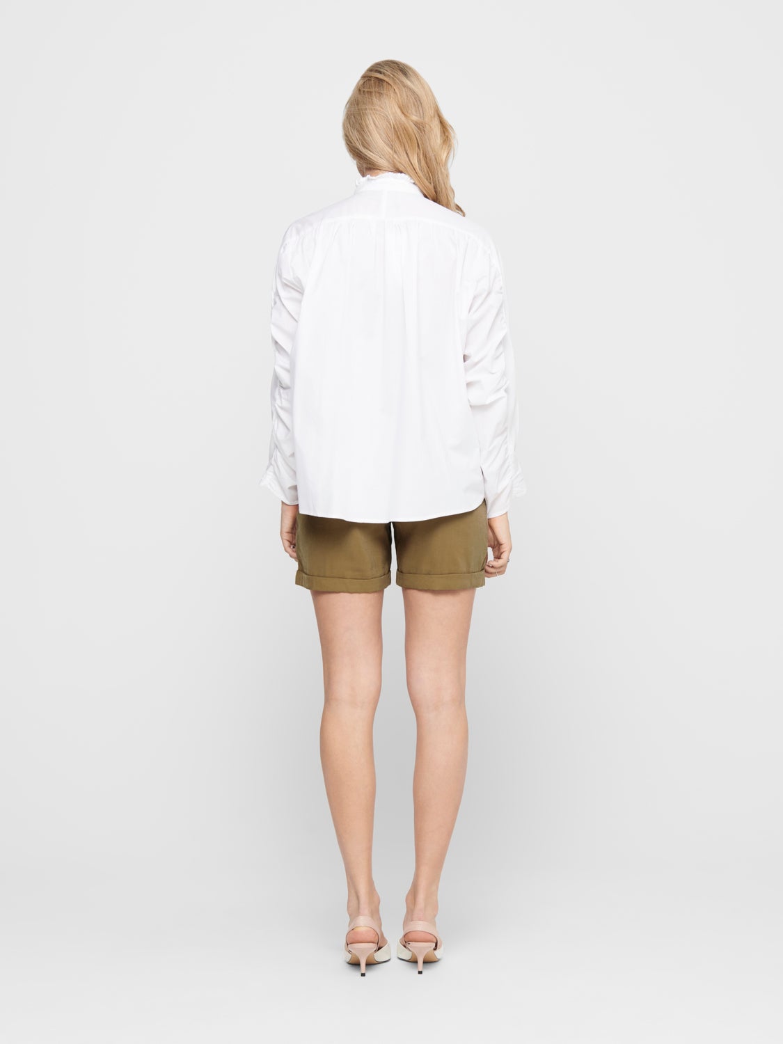 Detailed Long Sleeved Top