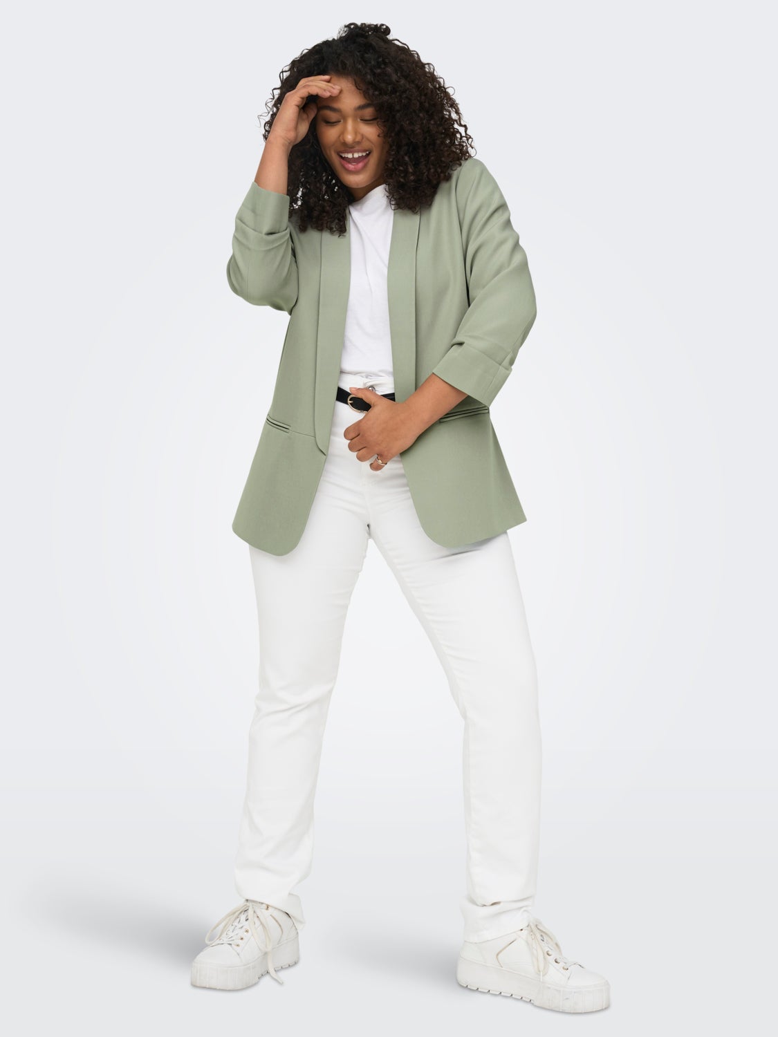 Curvy classic blazer