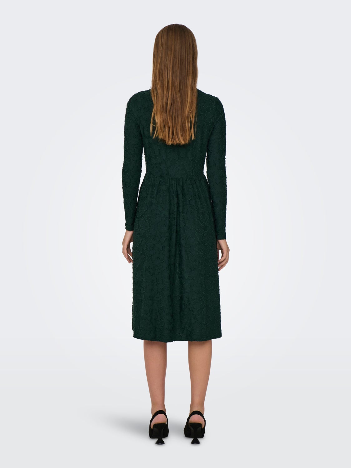 Midi o-neck dress