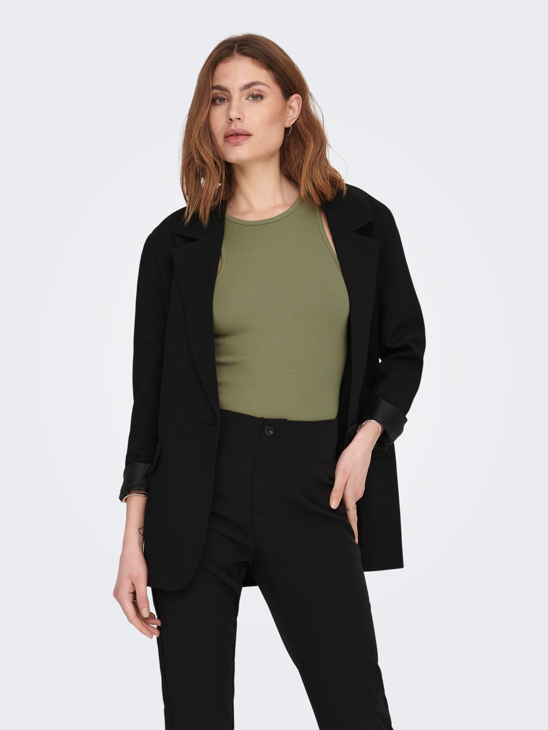 Regular Fit O-Neck Top