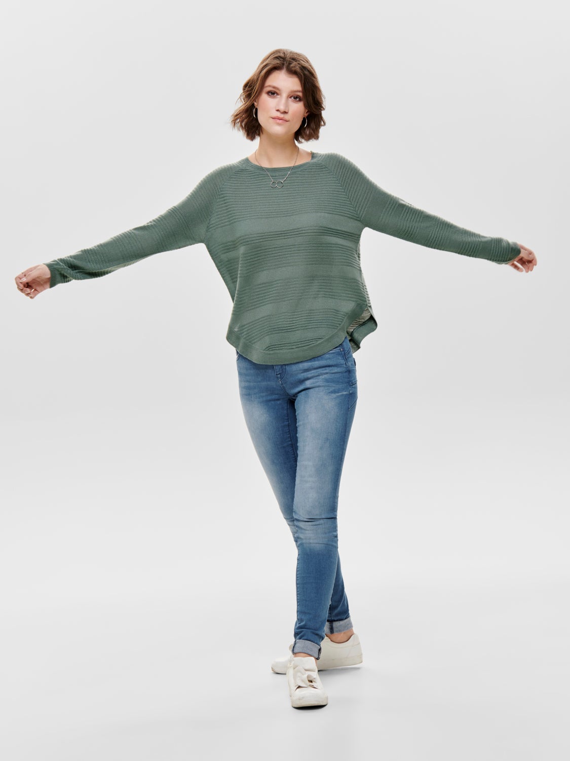 Texture Knitted Pullover
