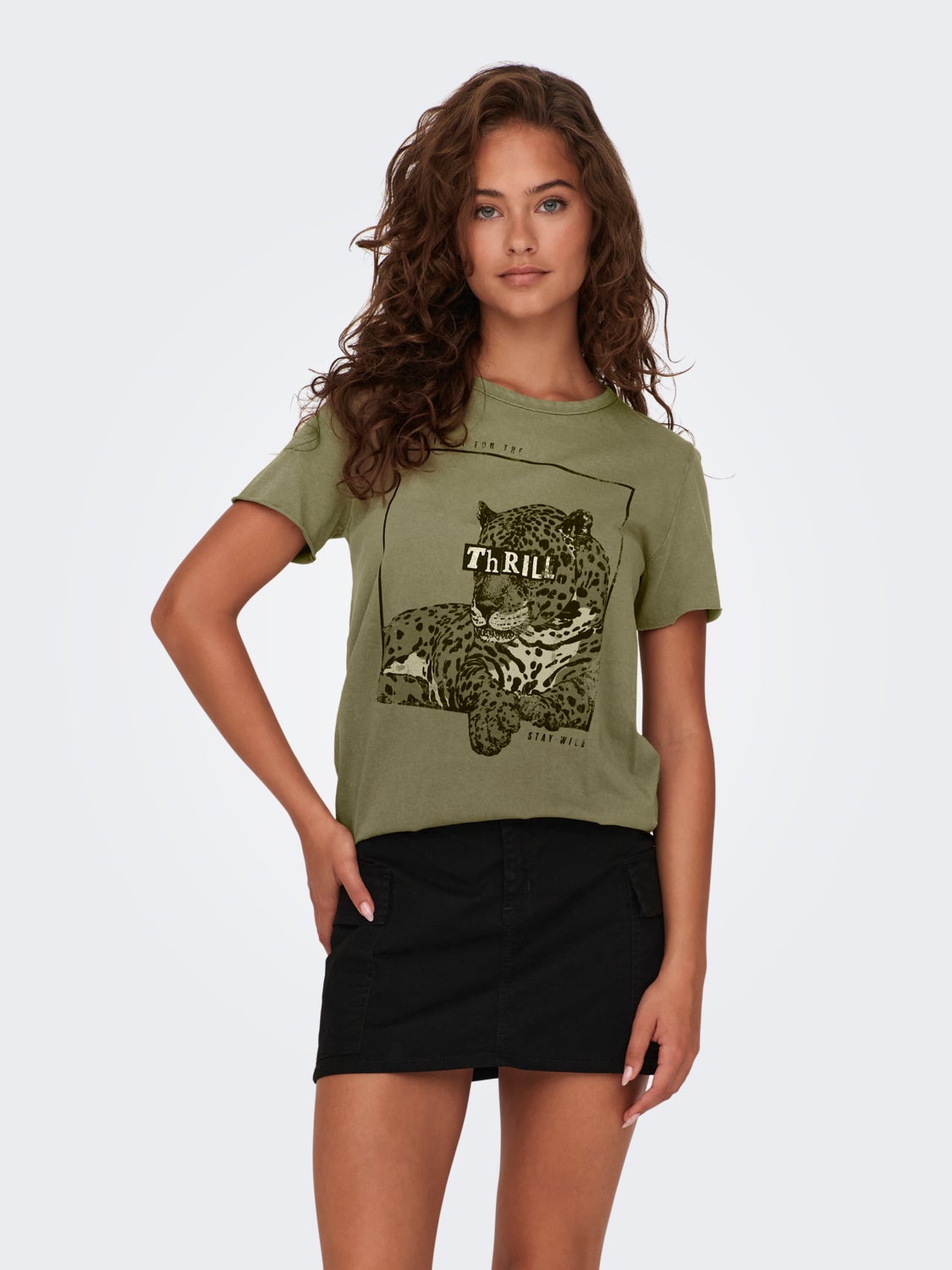 O-neck t-shirt with print