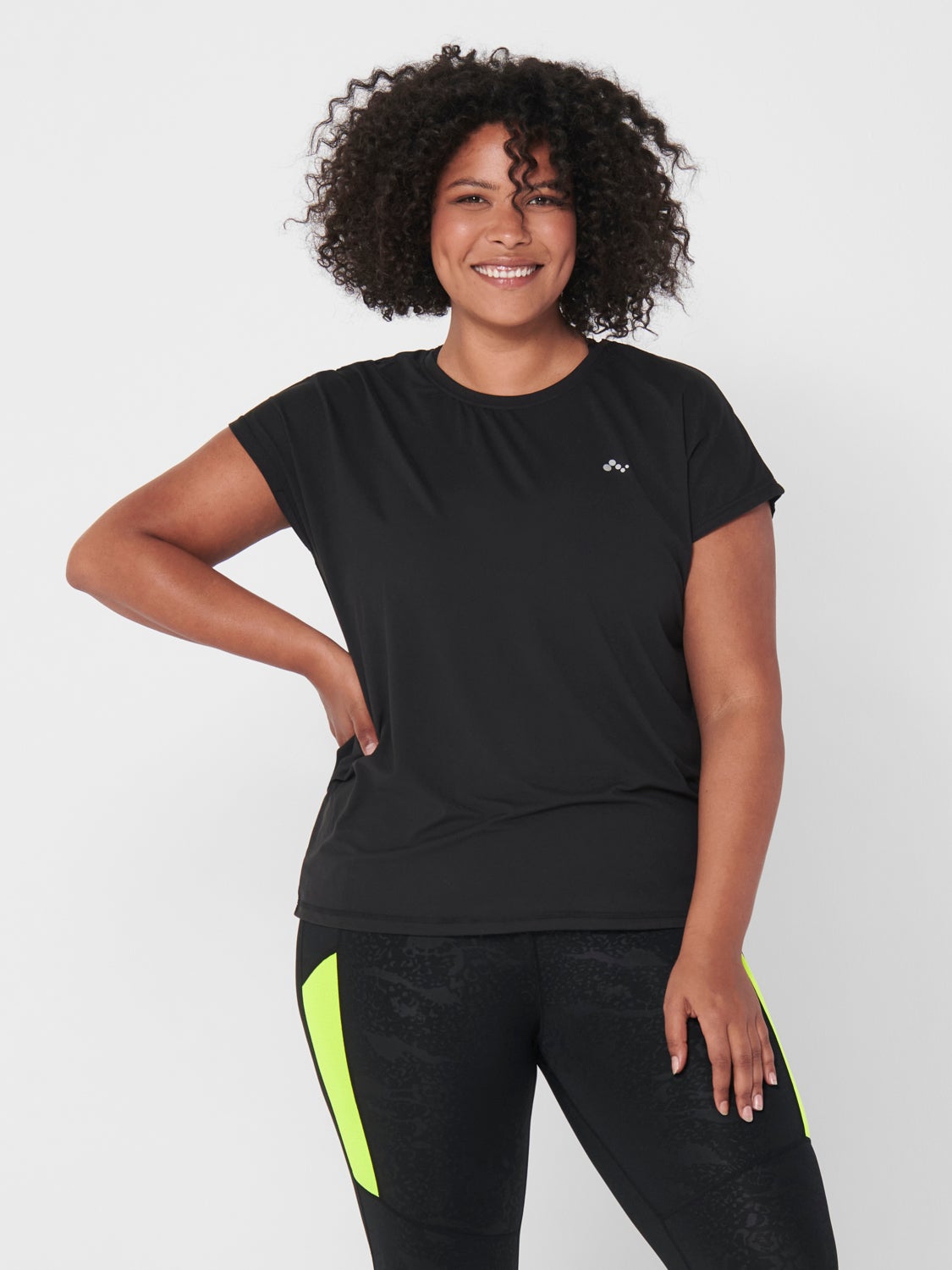Curvy training t-shirt
