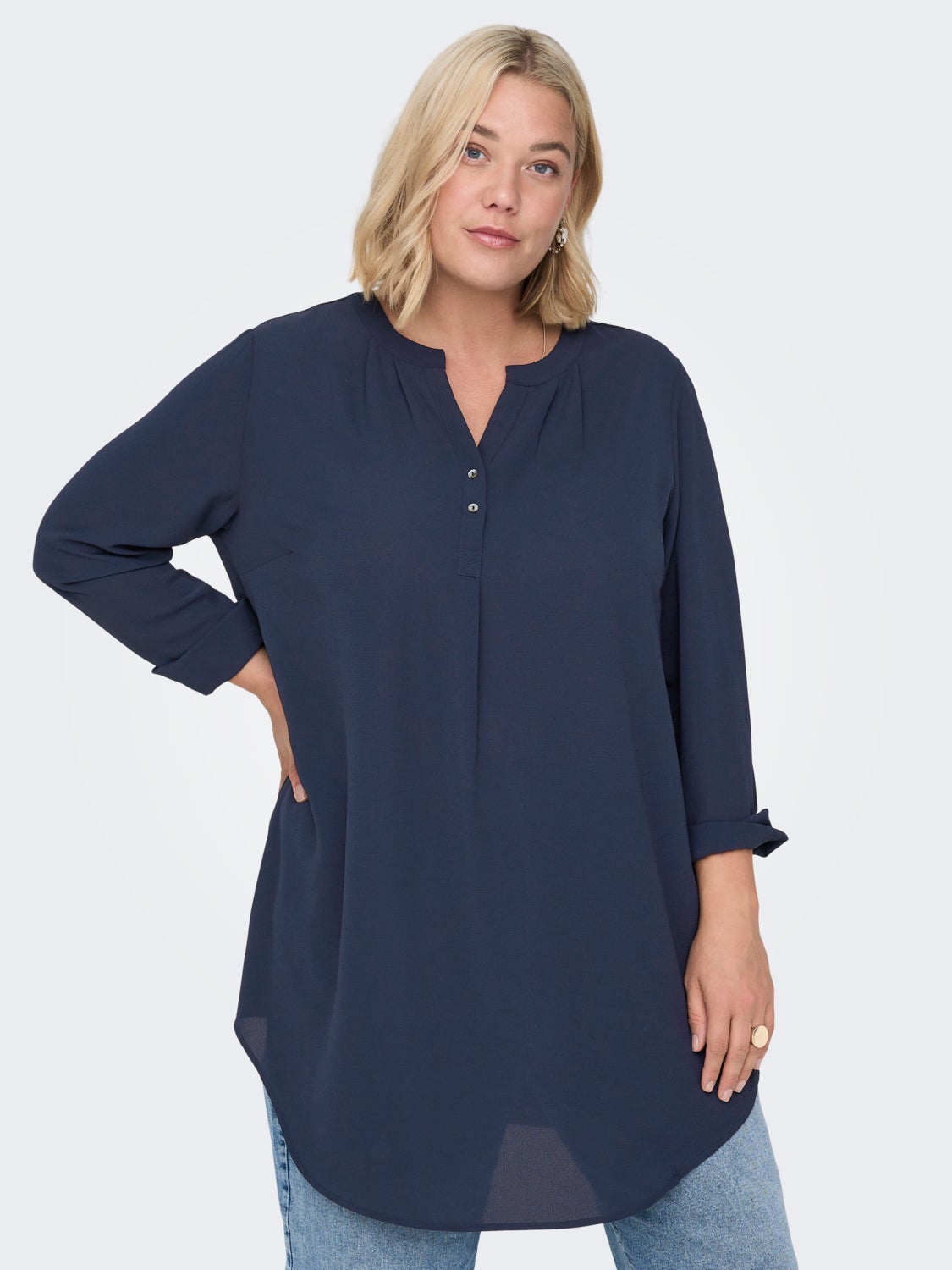 Curvy long tunic Shirt