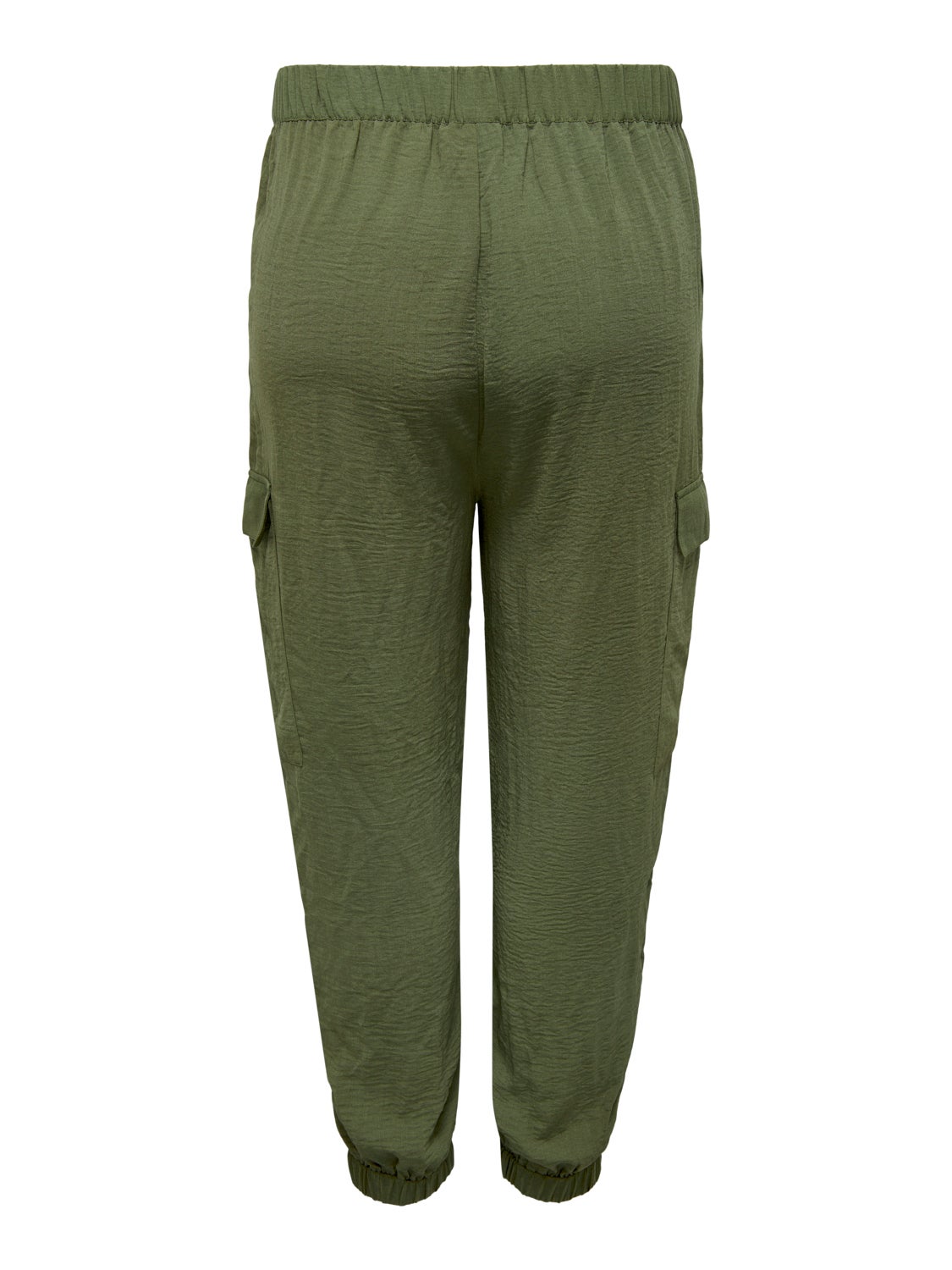Curvy cargo trousers