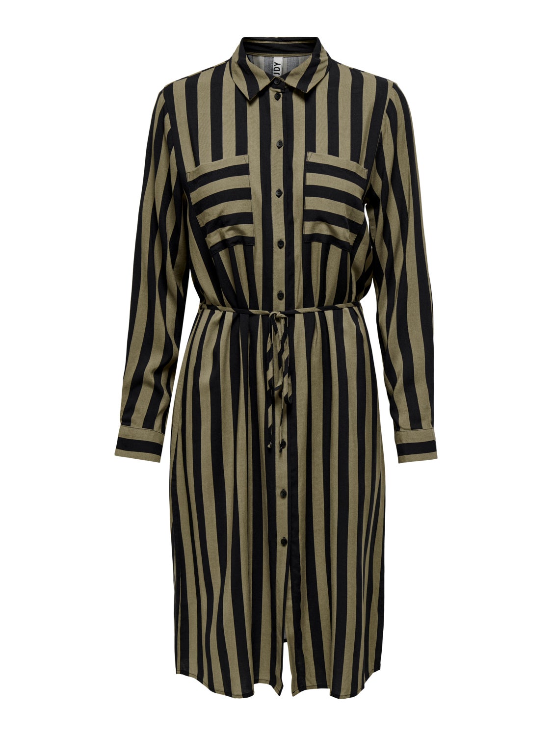 mini striped Shirt dress