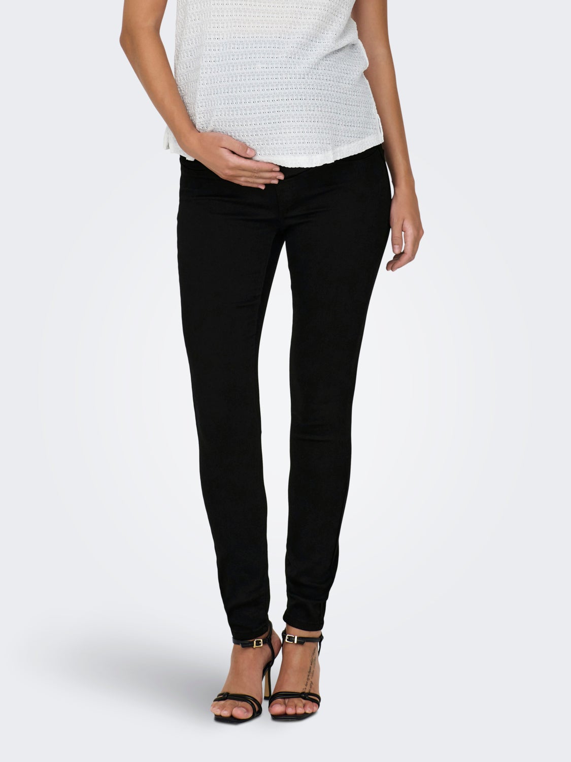 OLMRAIN LIFE REG SKINNY JEGGING BLACK DN