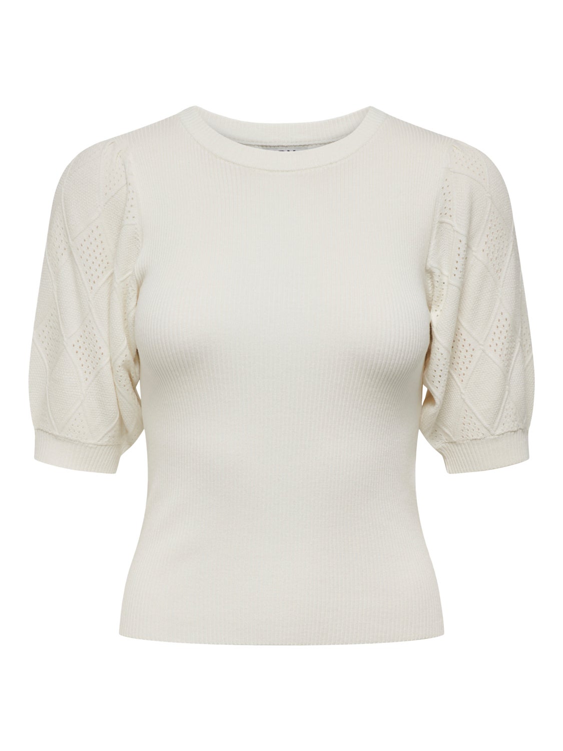 O-Neck Puff sleeves Pullover