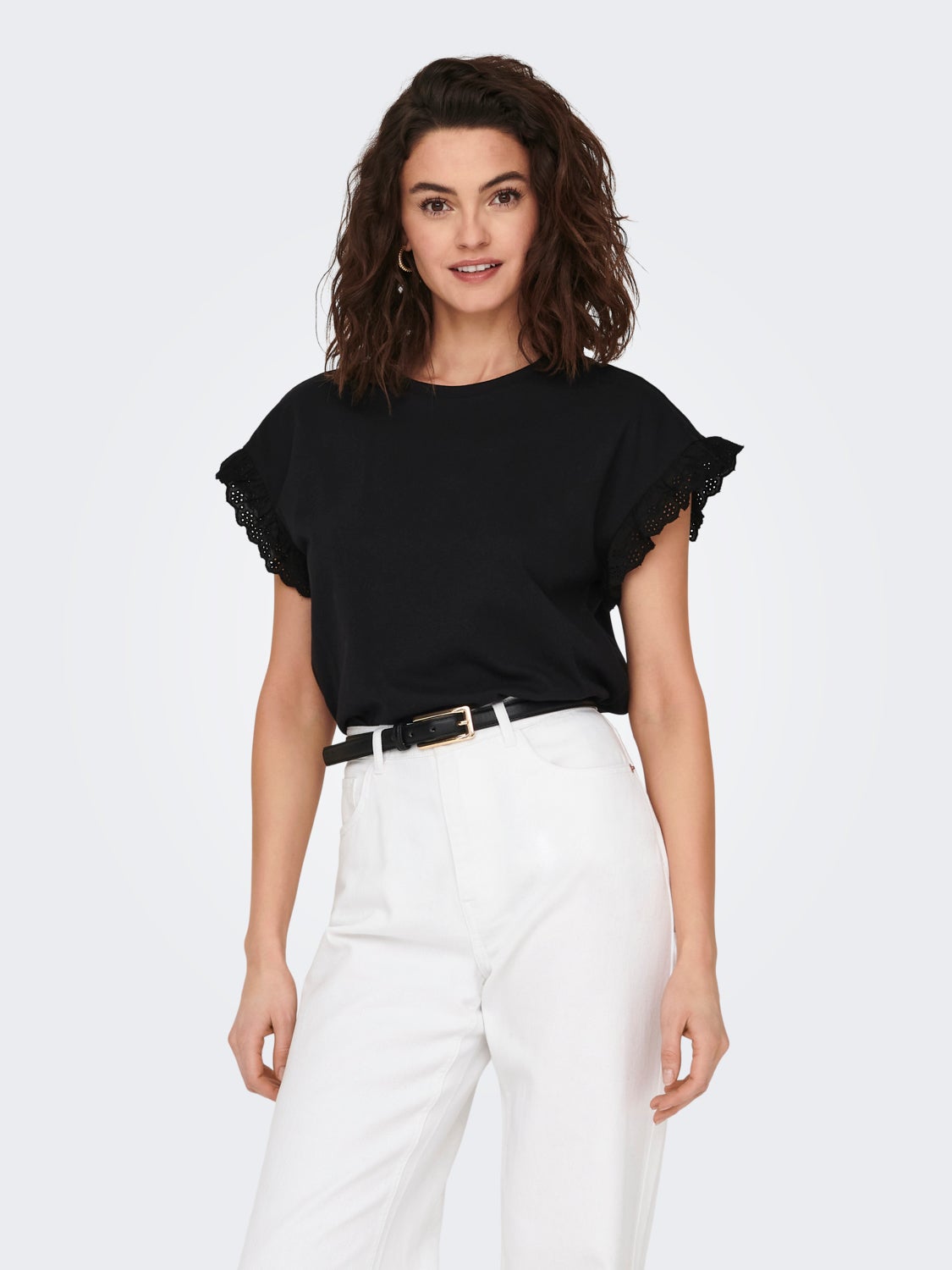 Regular Fit O-Neck Top