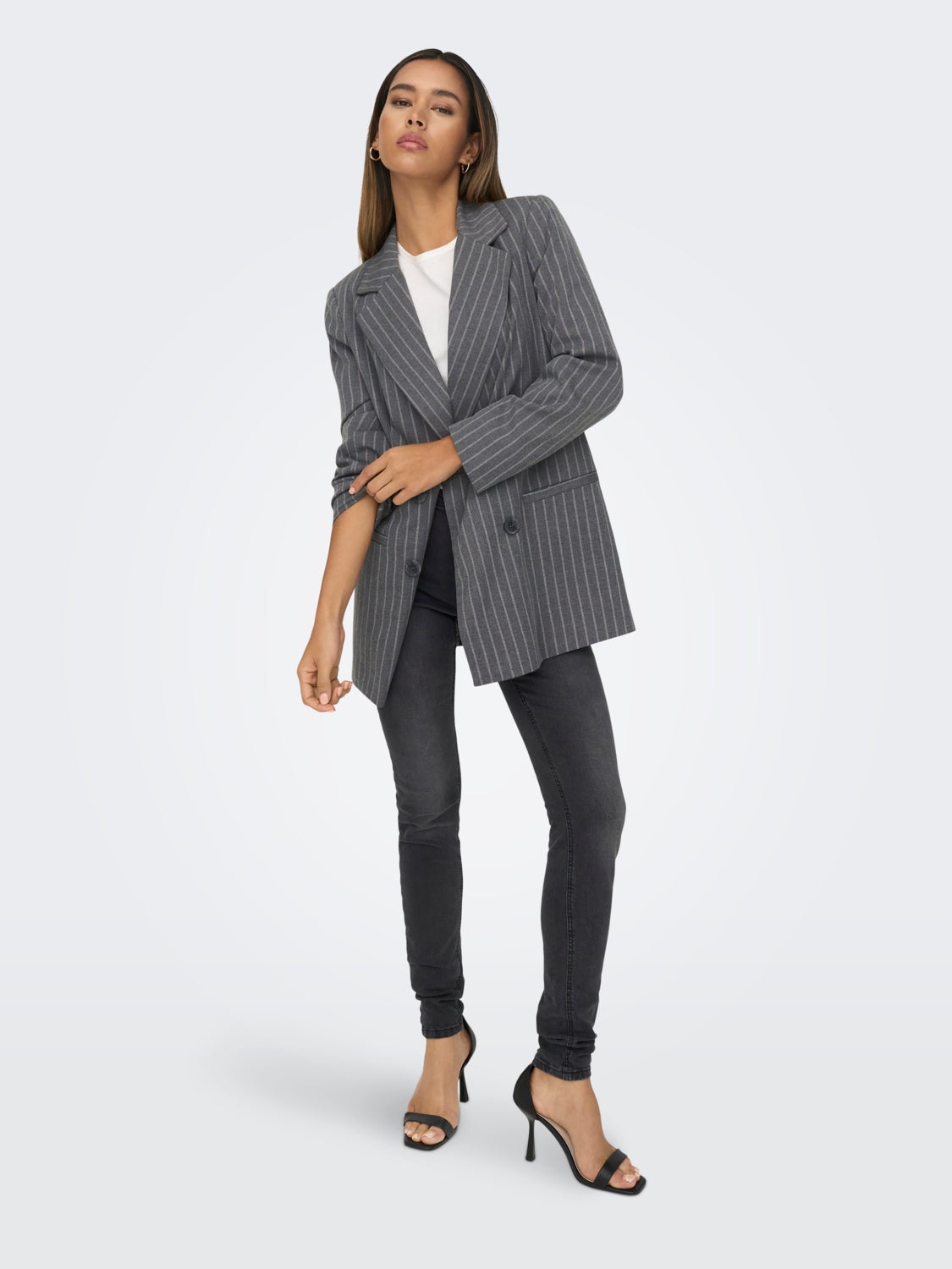 Loose Fit Reverse Blazer