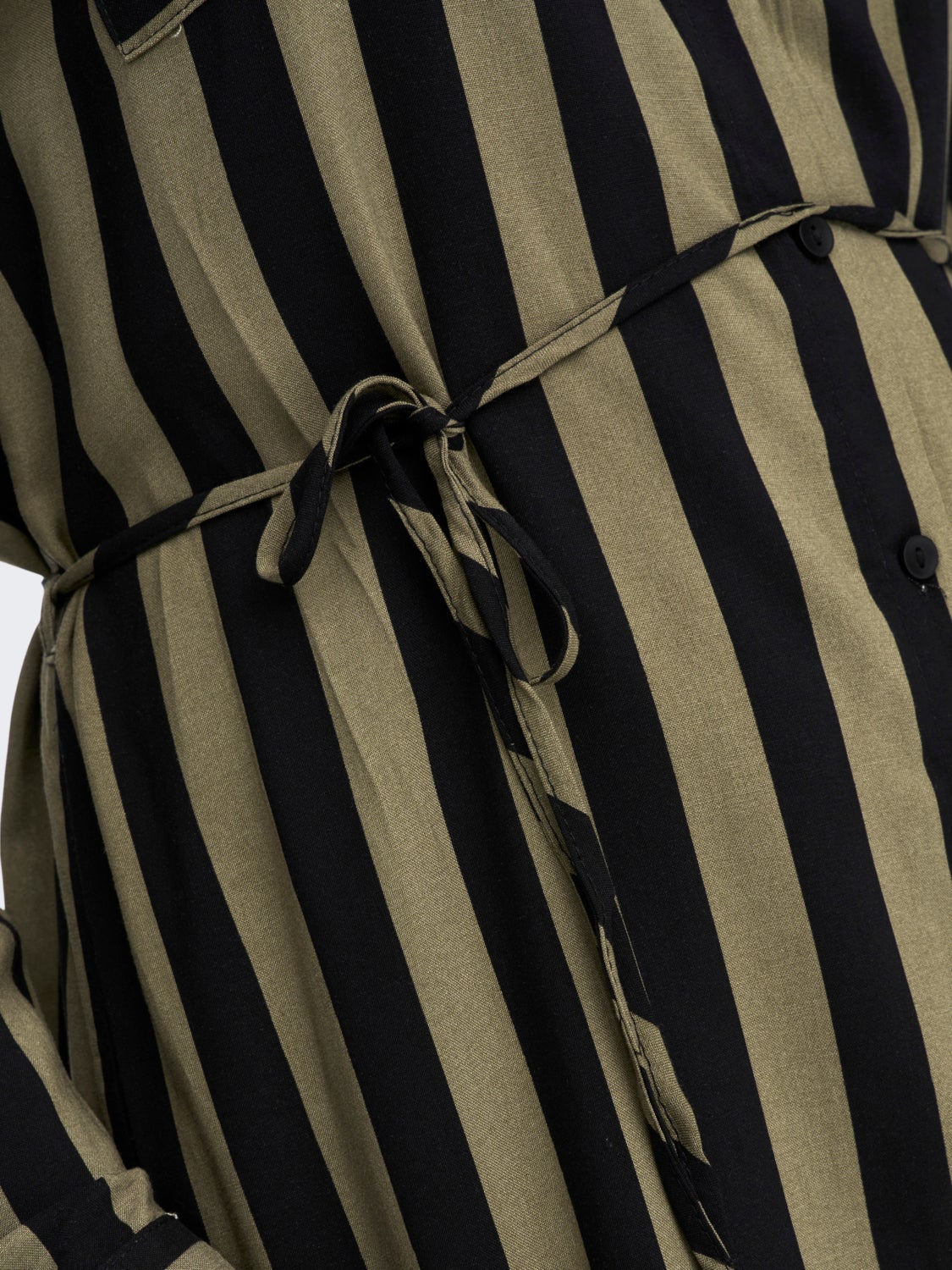 mini striped Shirt dress