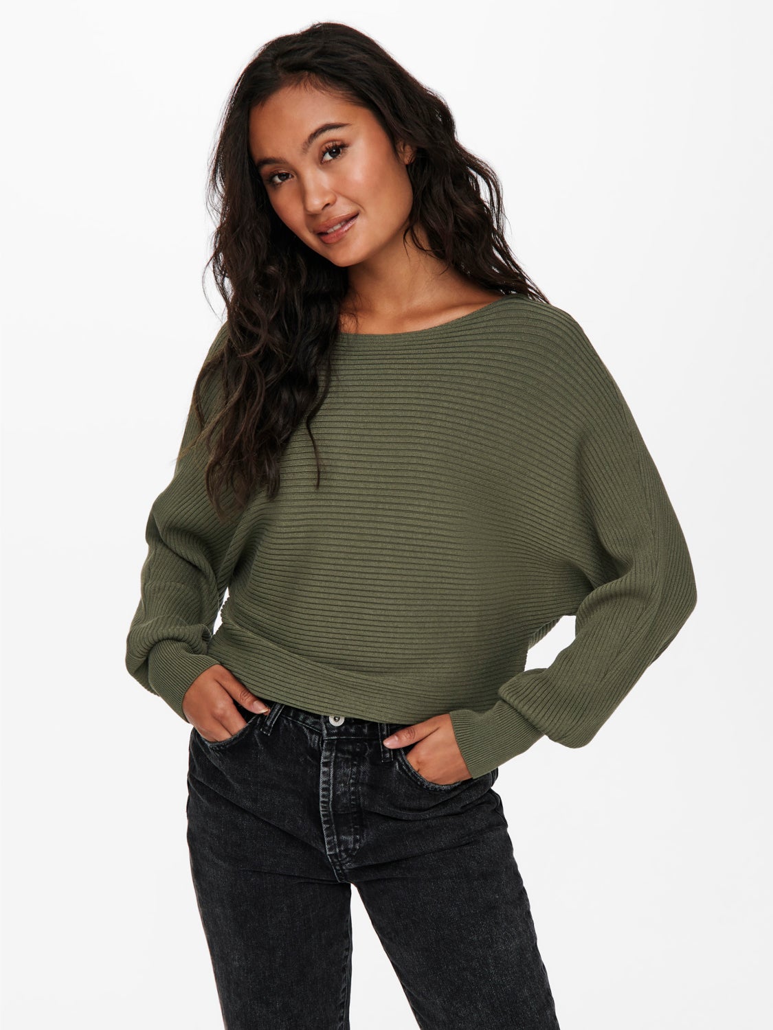 Short Knitted Pullover
