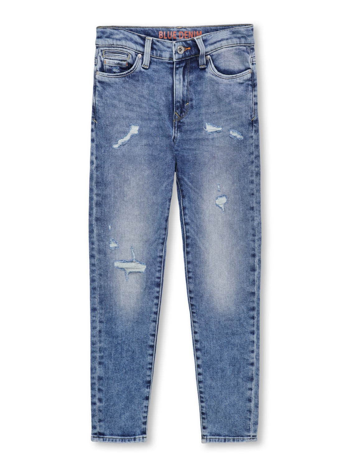 Tapered Fit Mid waist Jeans