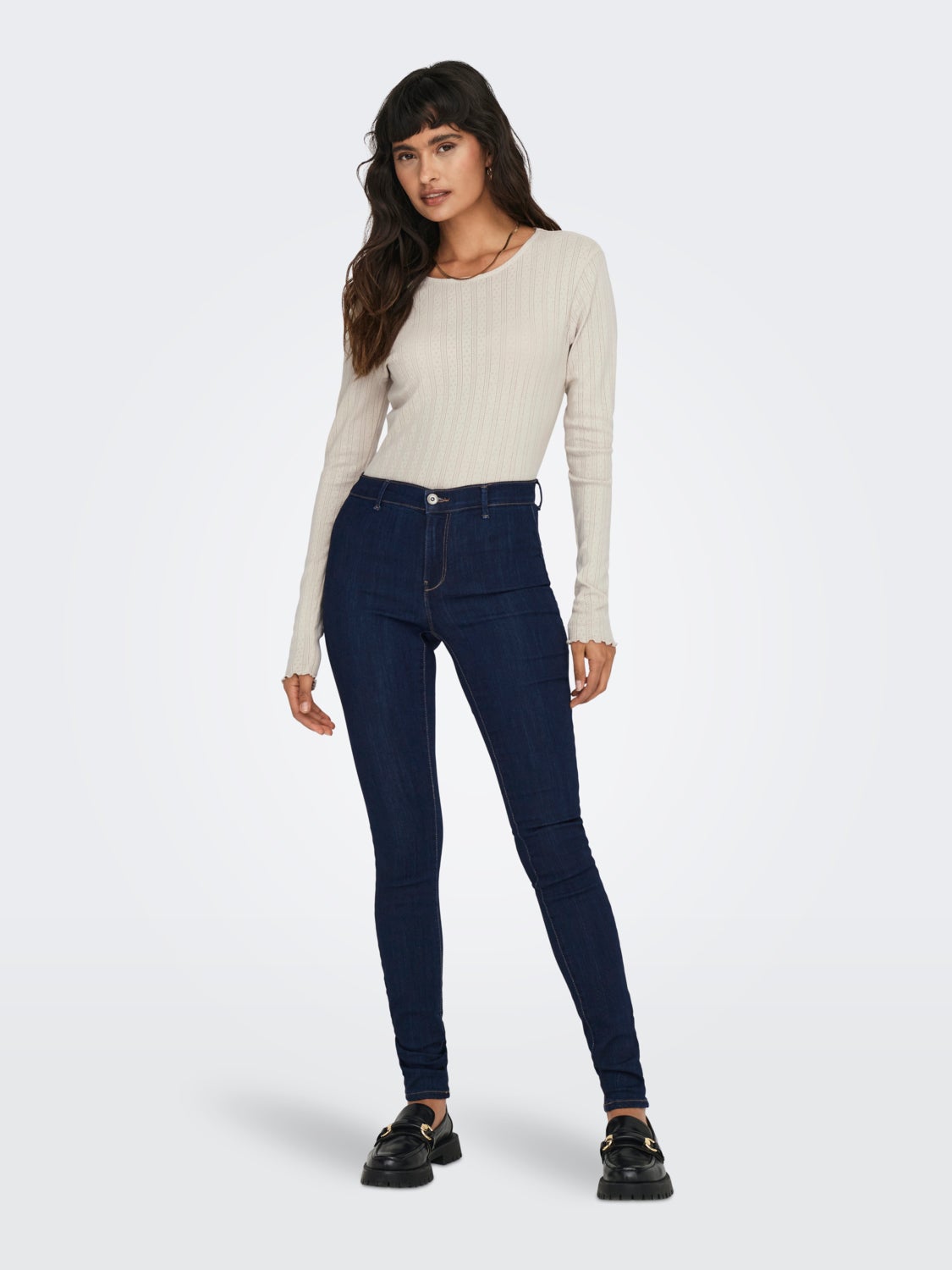 Regular Fit O-Neck Top