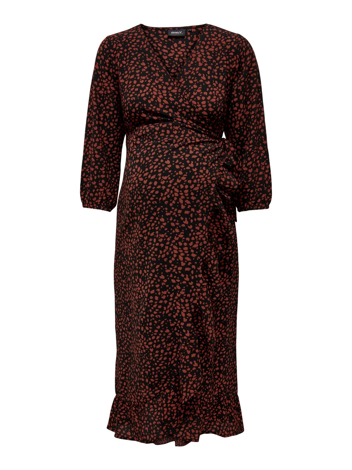Mama wrap Midi dress