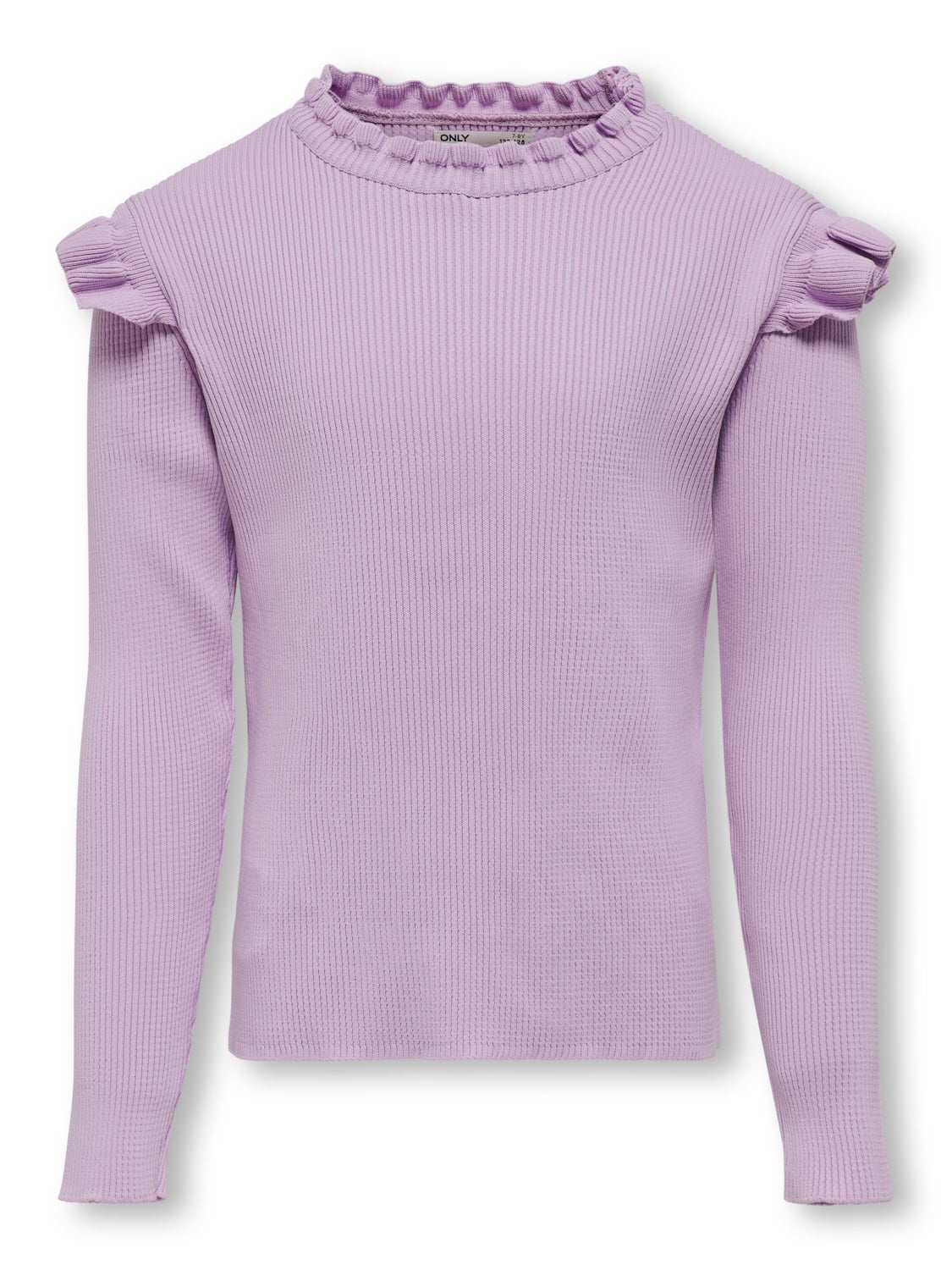 Frill Knitted Pullover