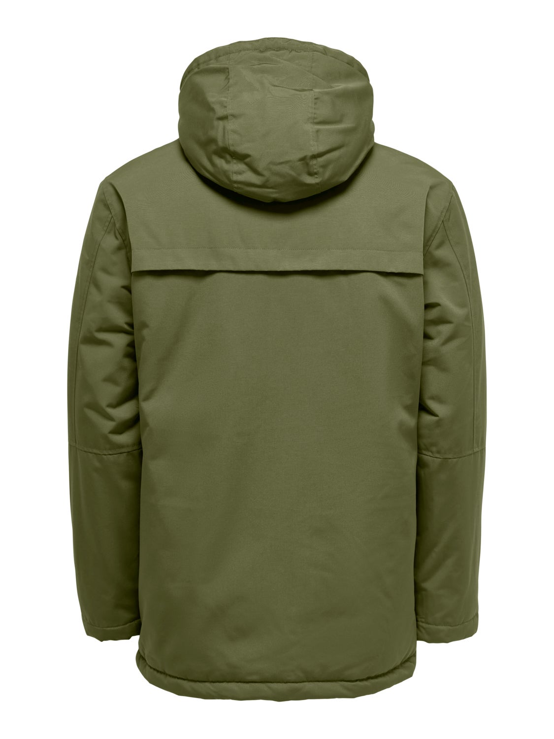 Parka jacket with hood