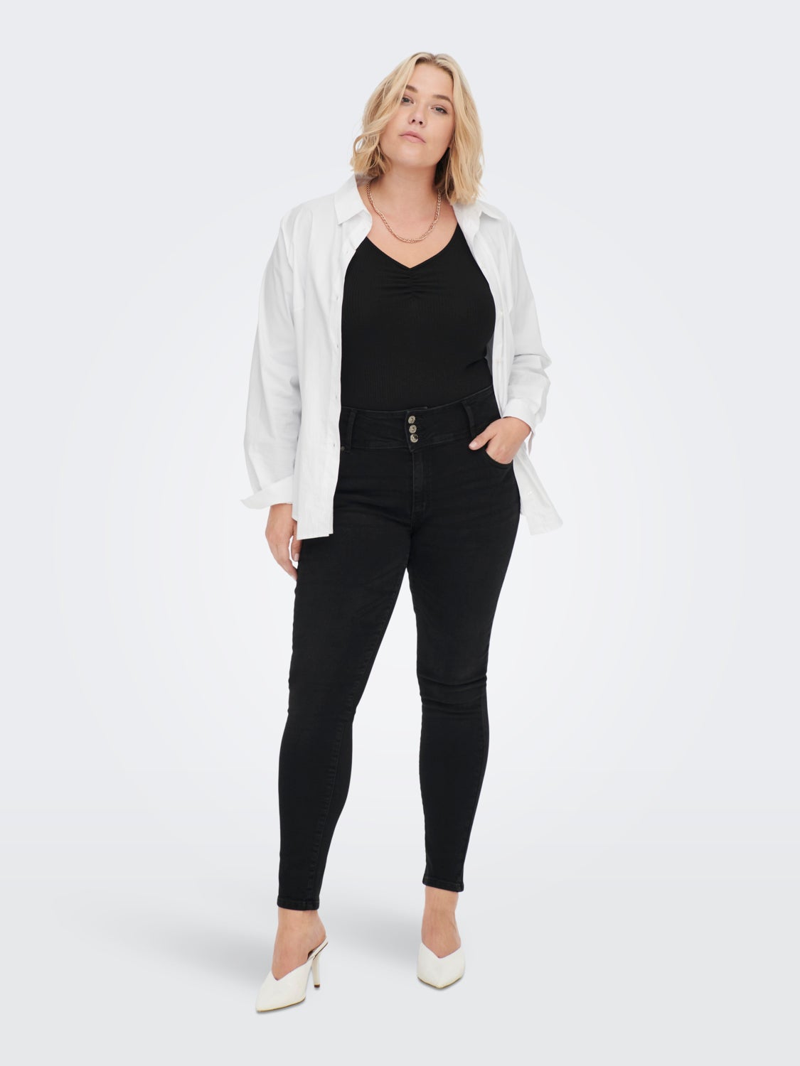 CARANEMONE REG SLIM FIT ANK  WB AZ9 BLK