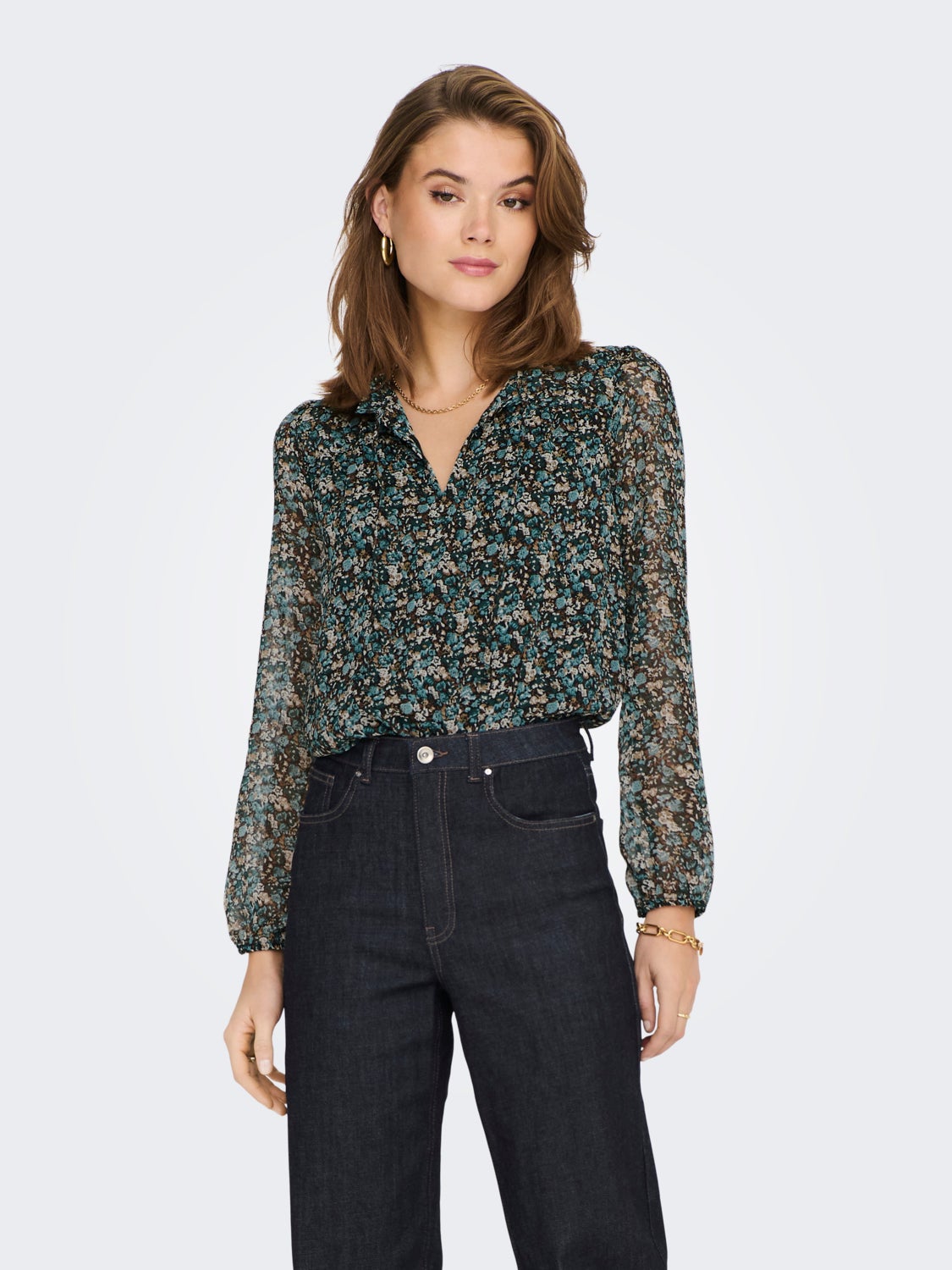Patterned Blouse