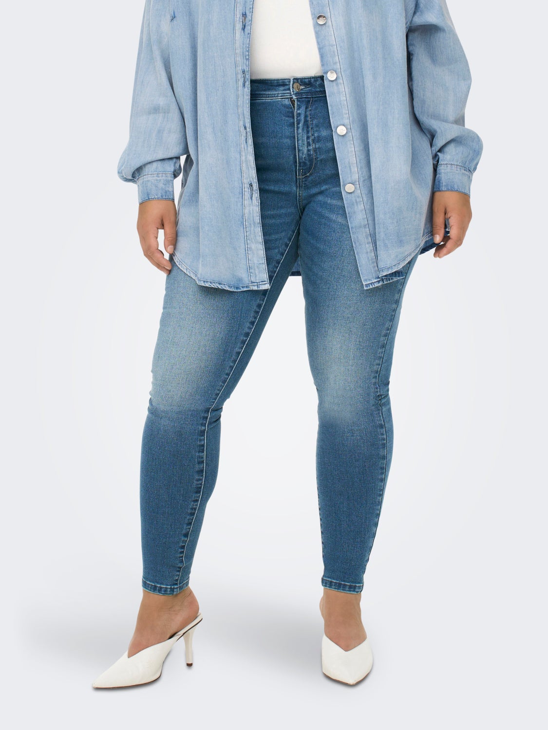 Curvy CARSally reg Skinny fit jeans