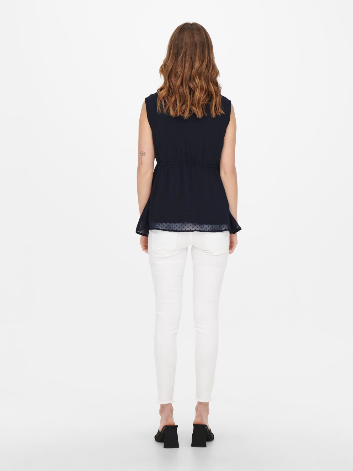 Mama sleeveless Top