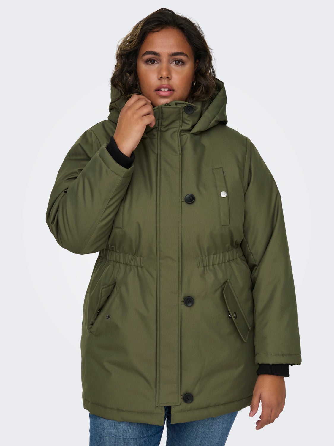 Curvy parka