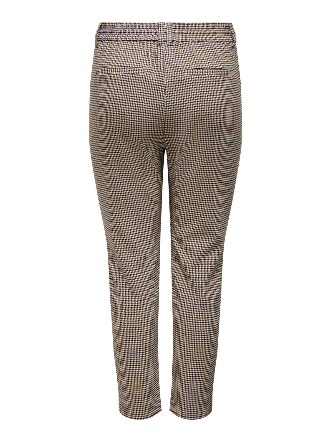 Curvy soft check Trousers