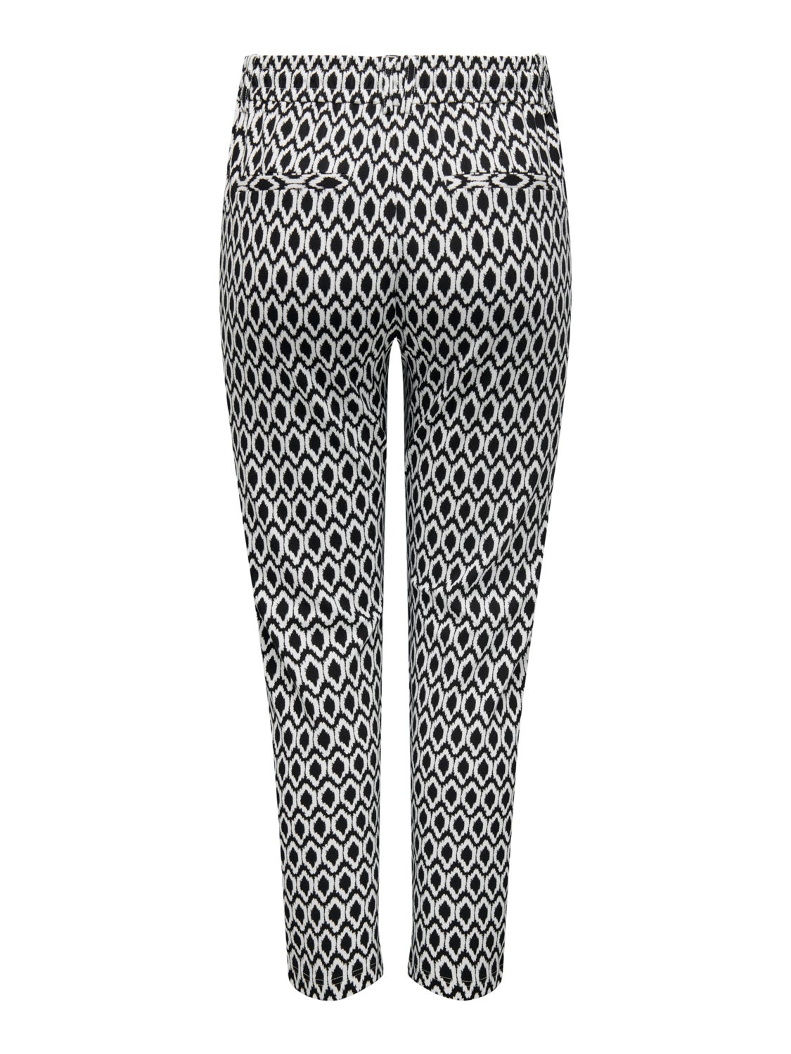 Curvy patterned classic Trousers