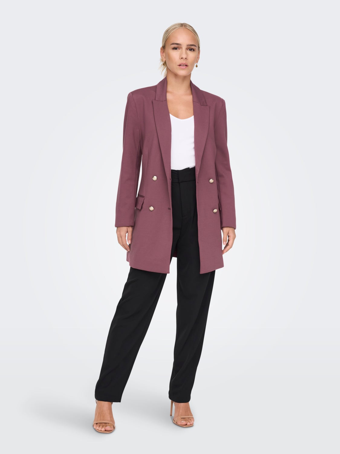 Long fit blazer