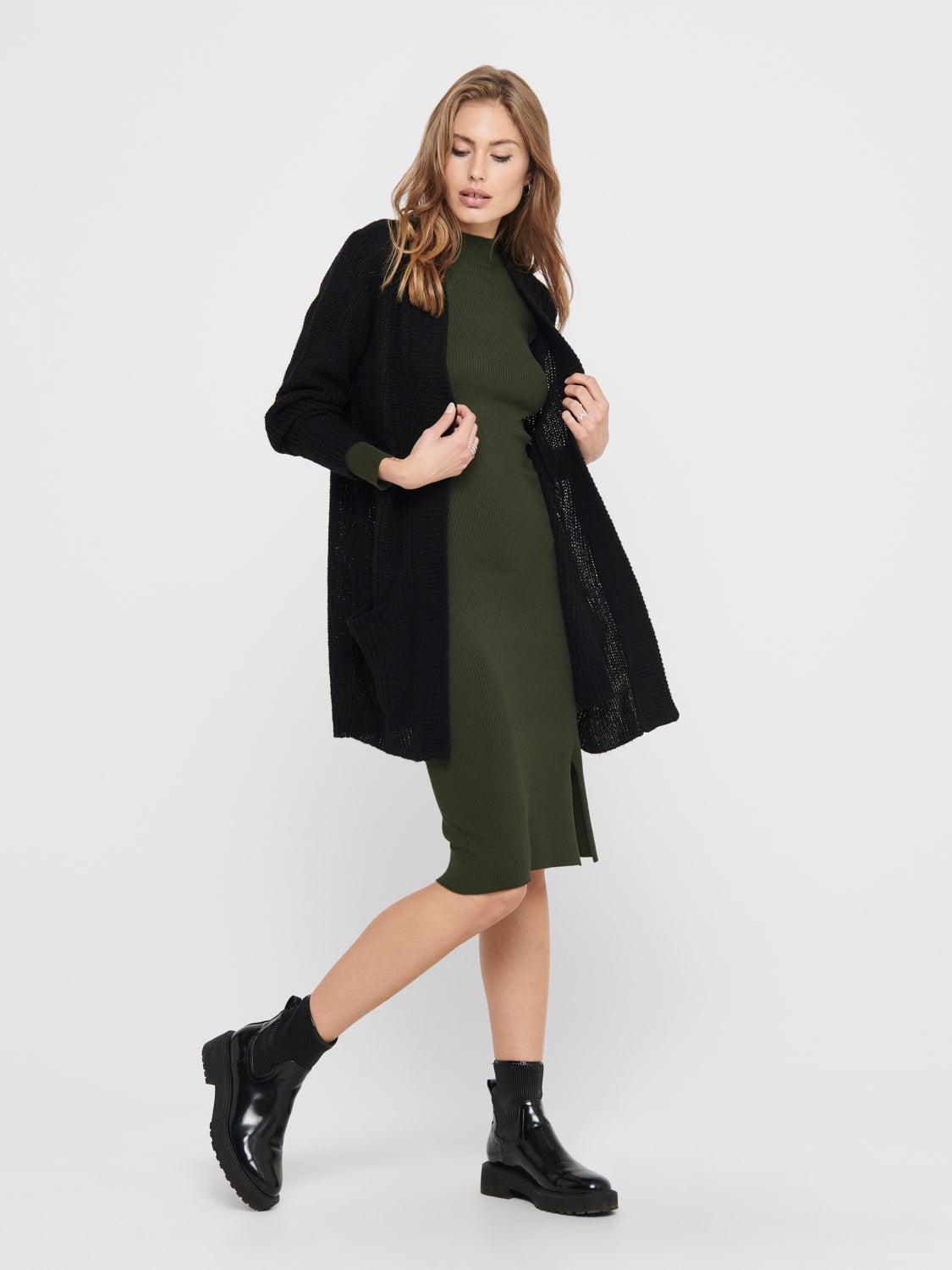 Long Knitted Cardigan