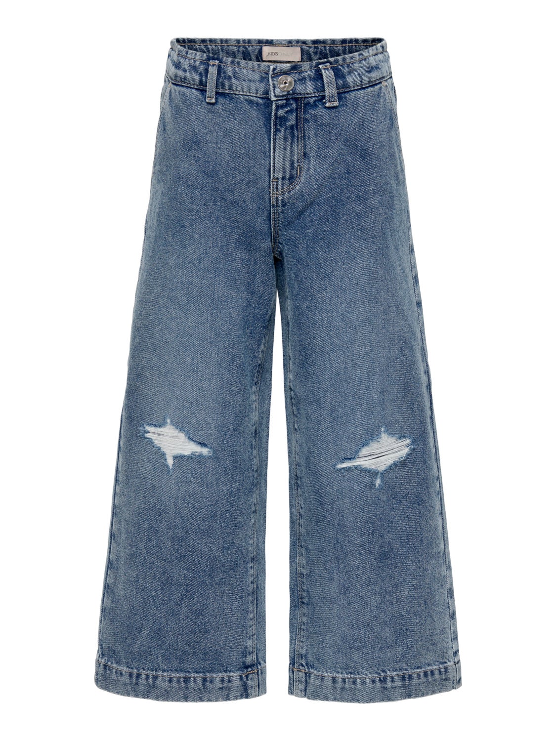 Flared Fit Destroyed hems Jeans