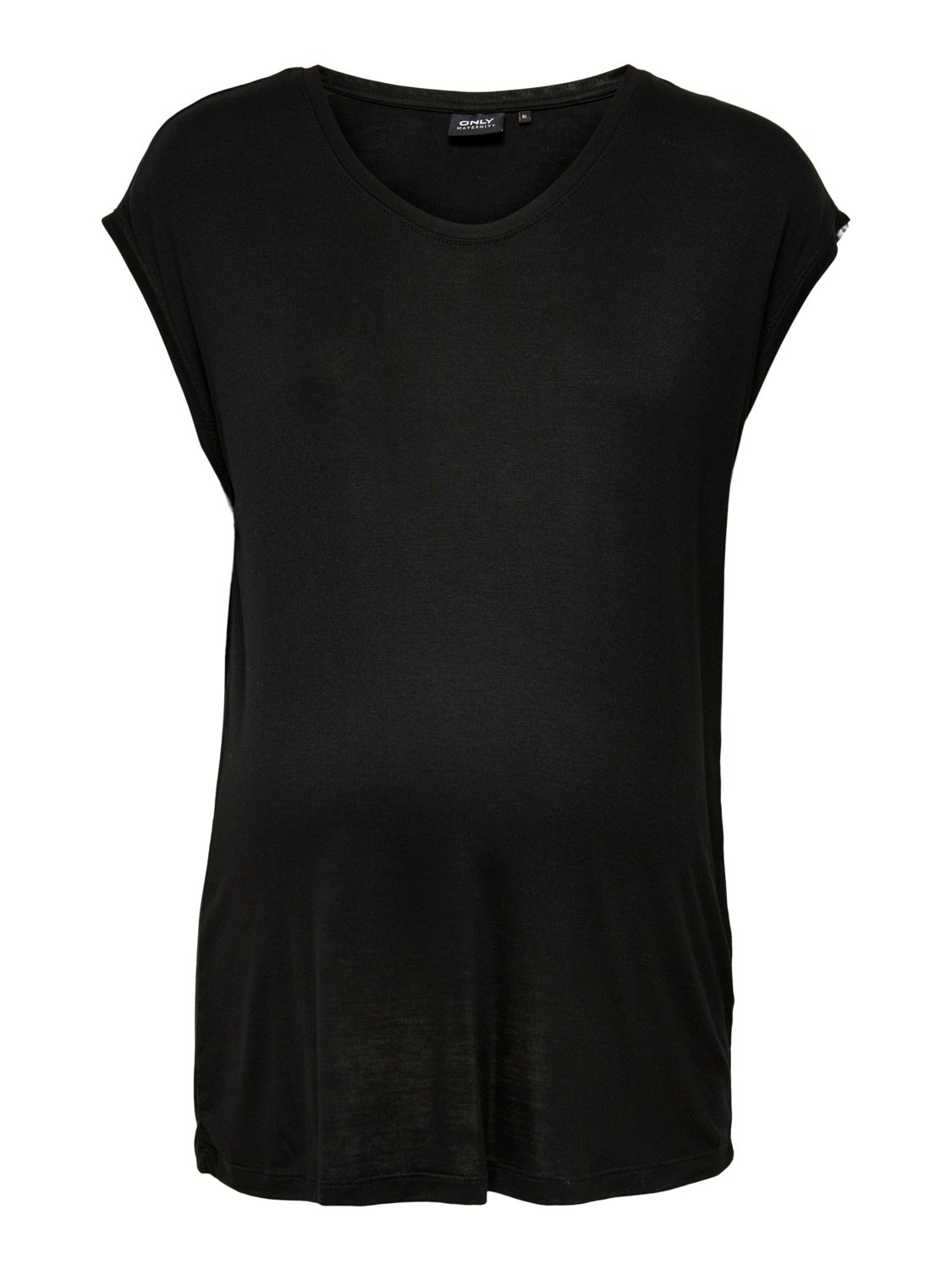 Mama solid colored Short Sleeved Top