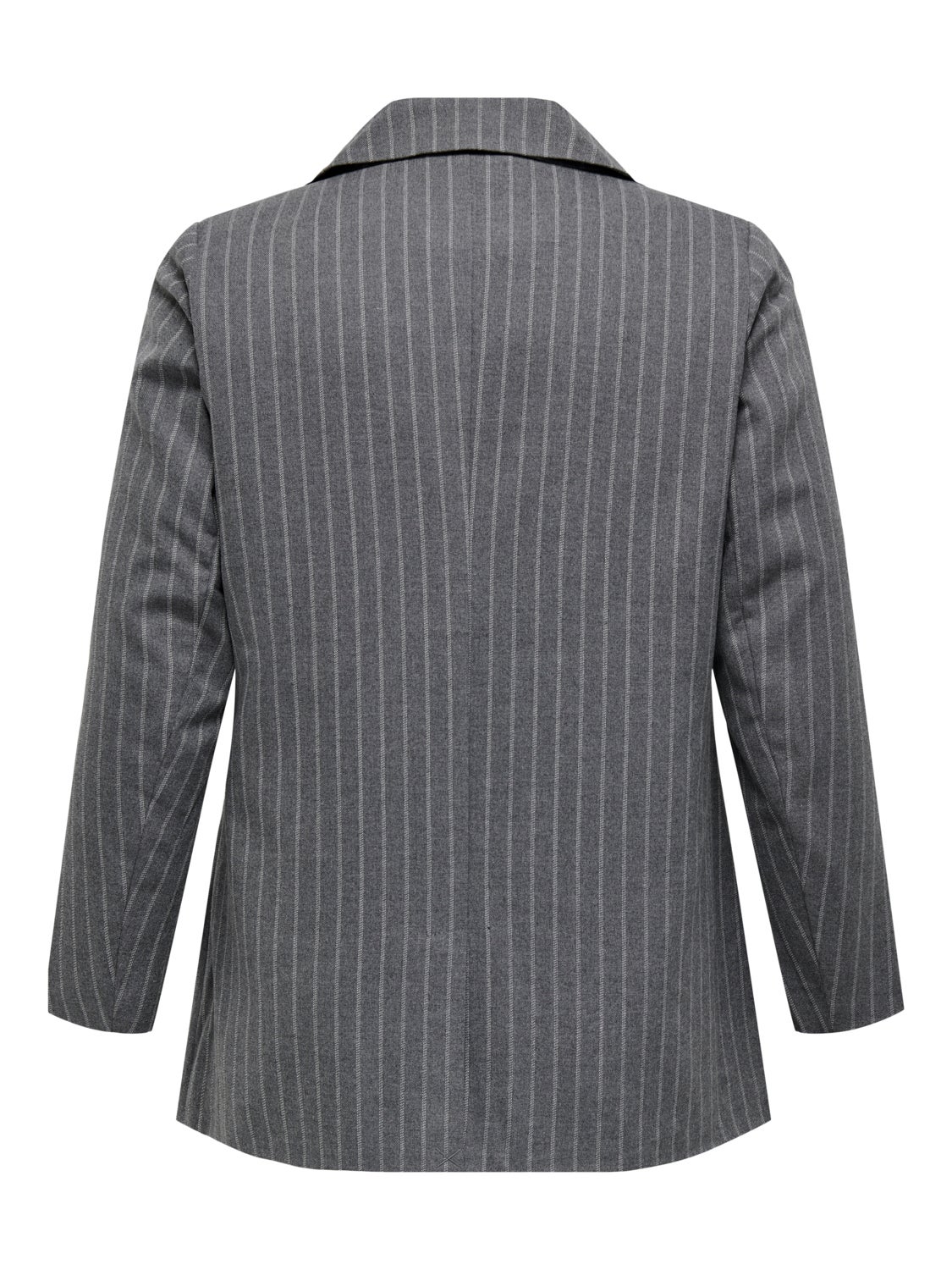 Curvy striped blazer