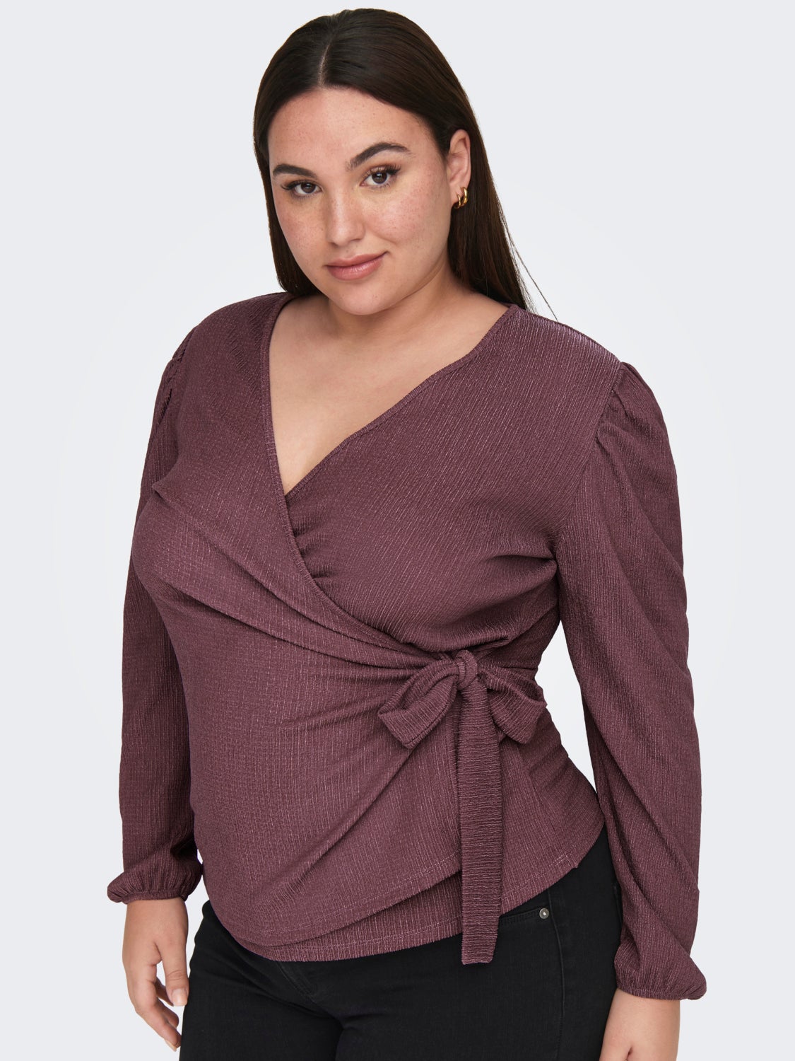 Curvy Wrap Top
