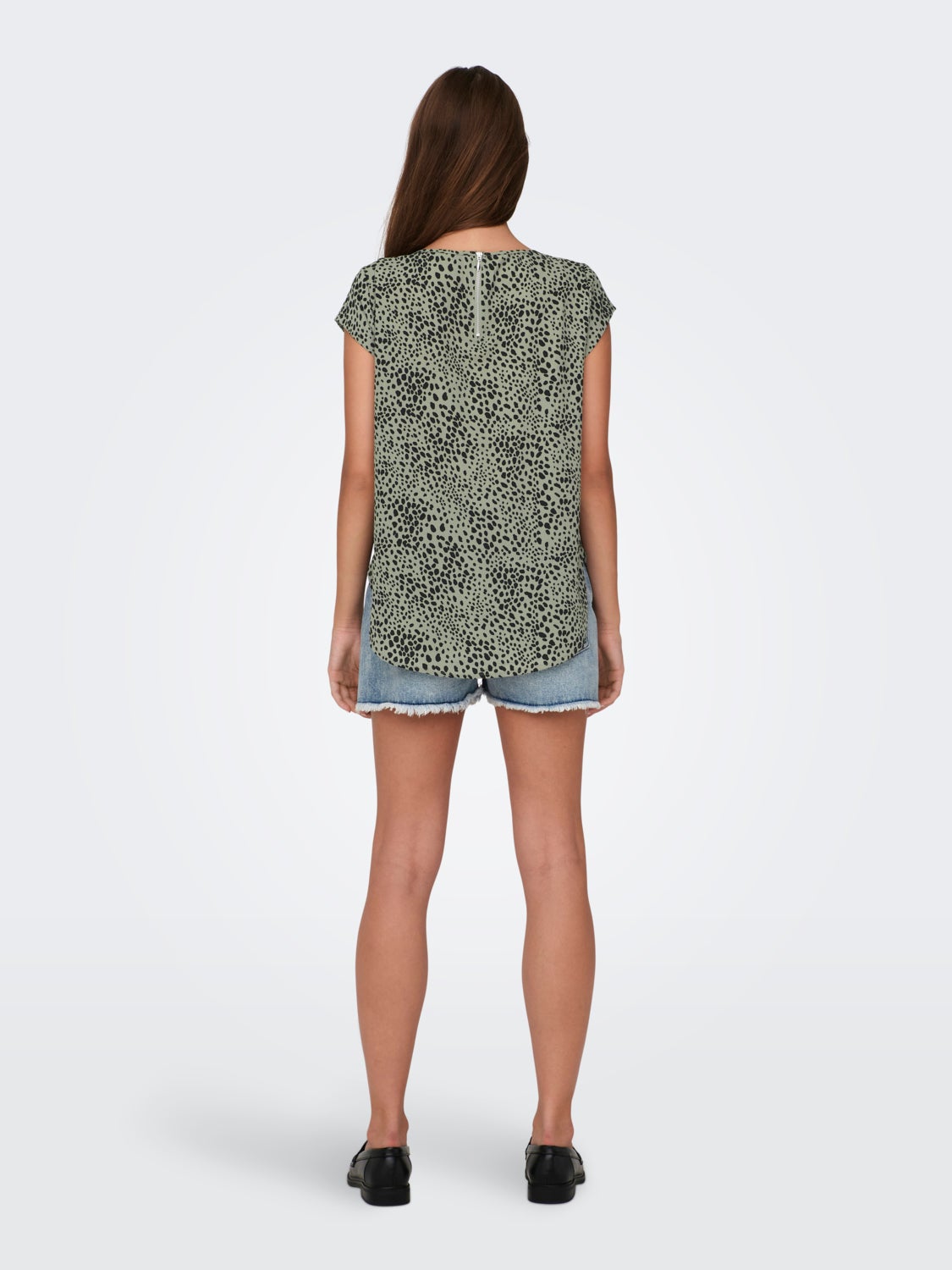 Printed Short Sleeved Top