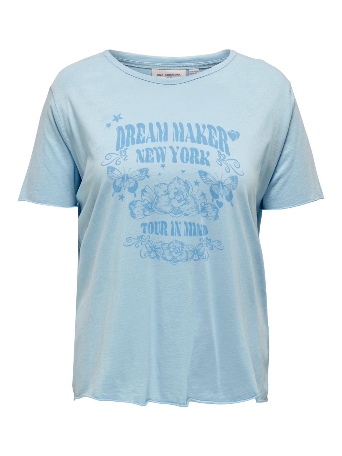 Curvy printed t-shirt