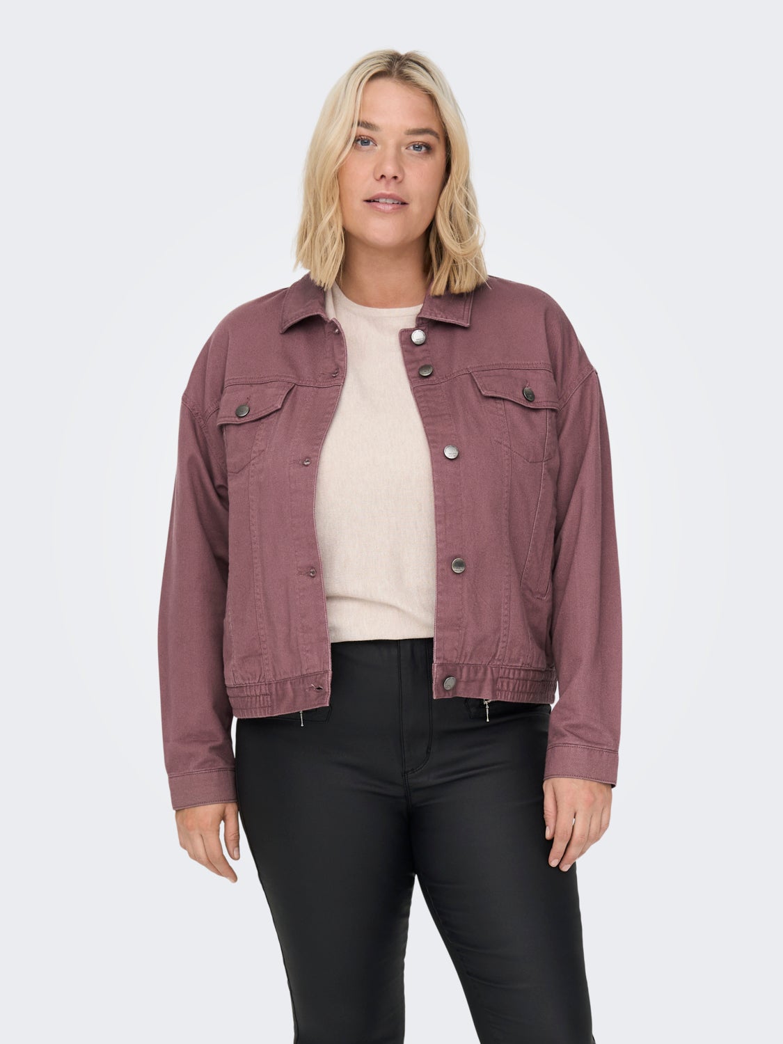 Curvy Canvas Jacket
