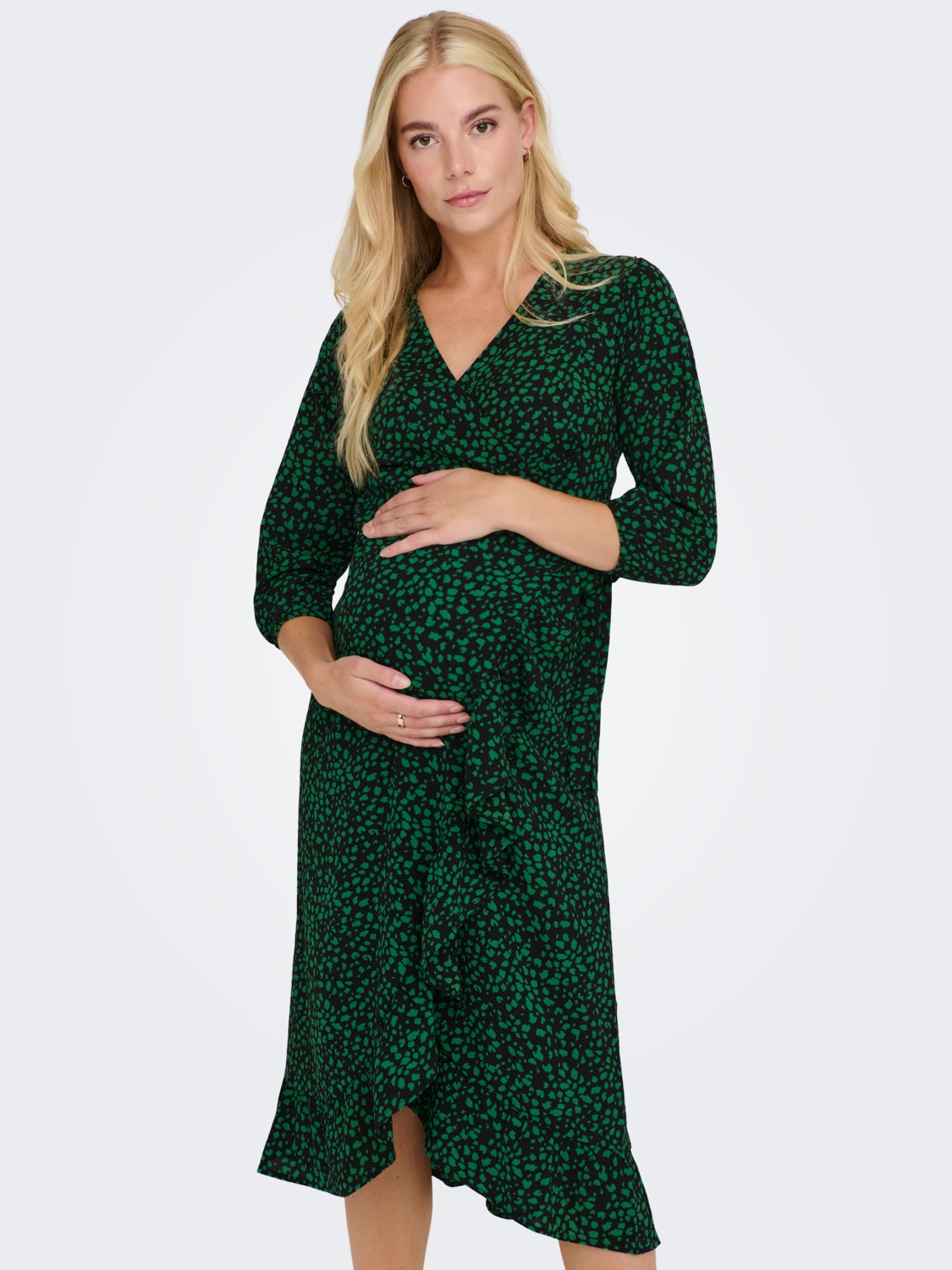 Mama wrap Midi dress
