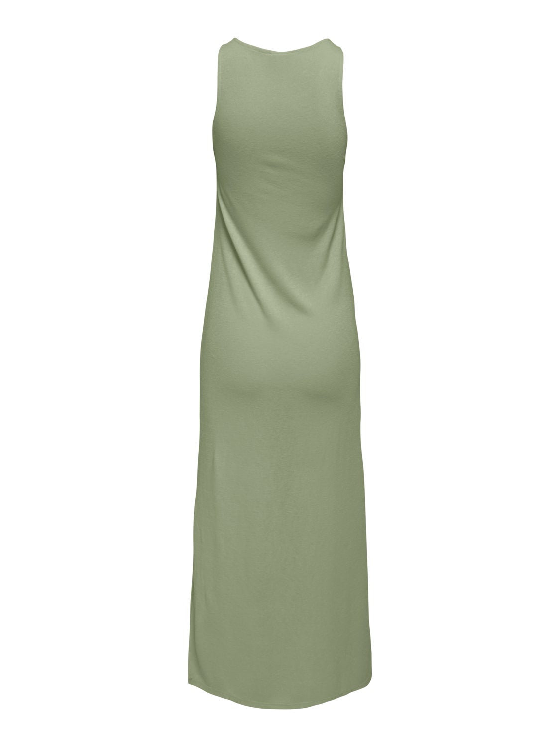 O-Neck Maxi Dress