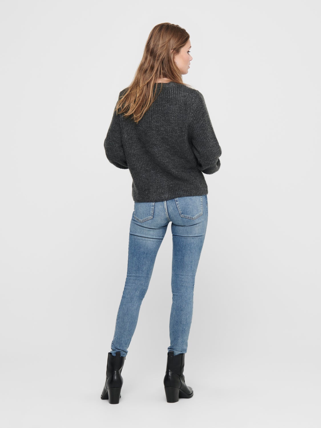 Rib Knitted Cardigan