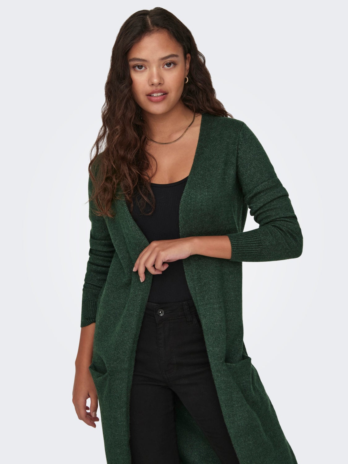 Long Knitted Cardigan