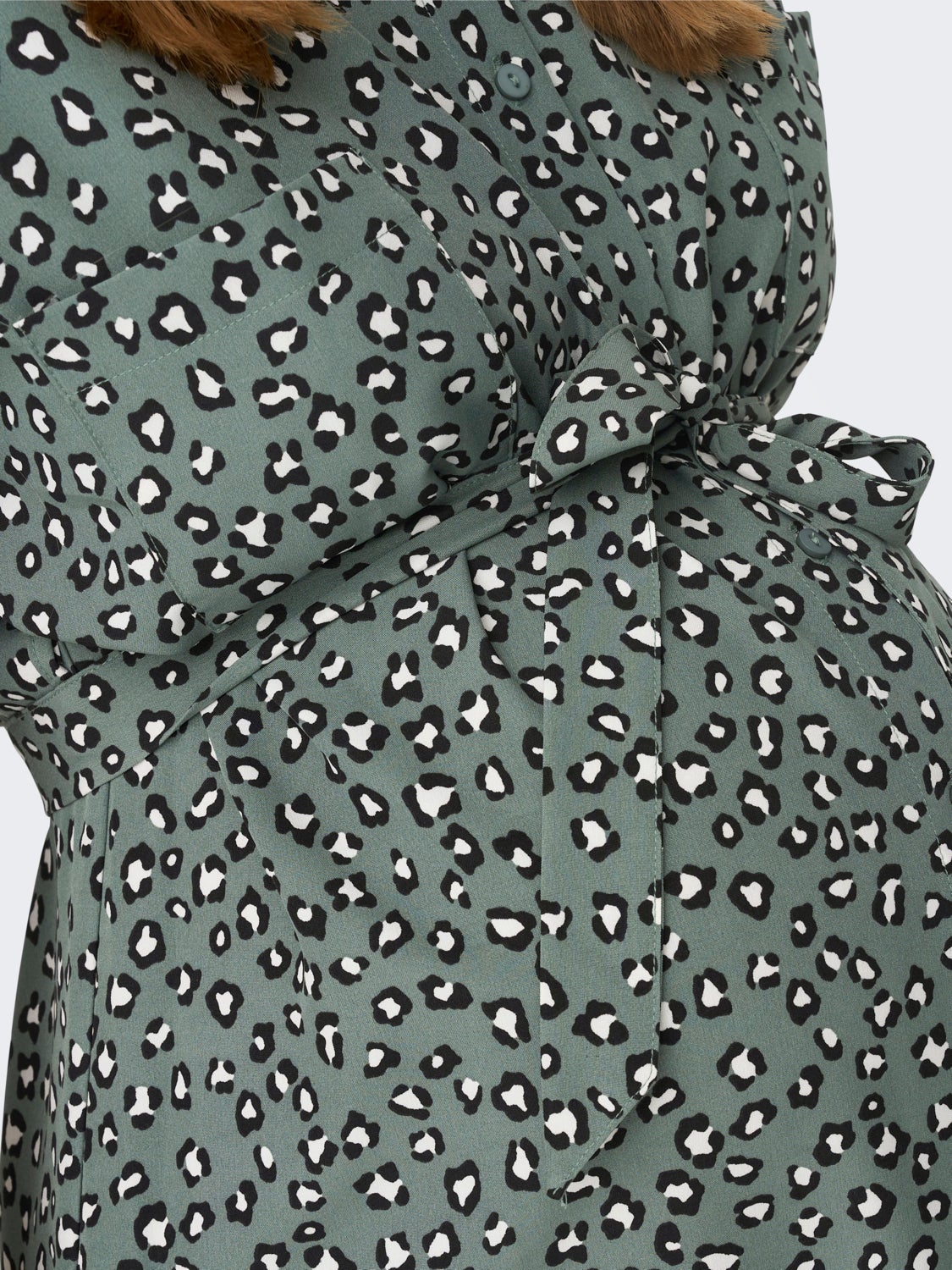 Mama mini shirt dress