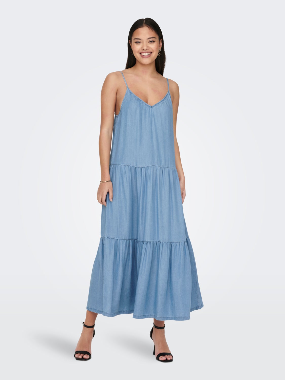 Relaxed Fit O-Neck Long dress
