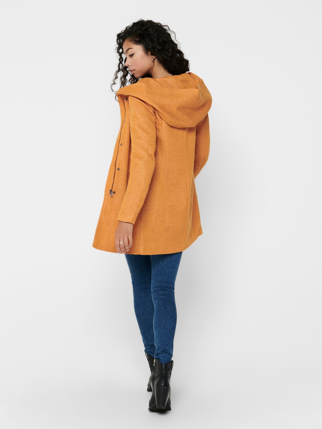 Coat with hood