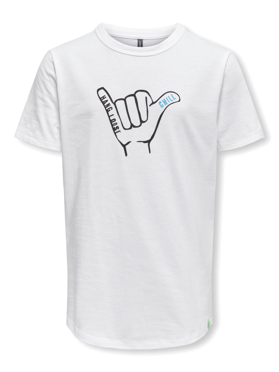 O-nech t-shirt with print